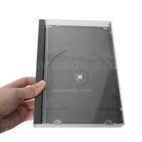 Boîtier arrière personnalisé en ABS pour CD Sga, support de disque NICE DISC HOLDER TEETH, accessoire de jeu rétro Saturn Dreamcast, boîte CD compatible également avec PS5/4