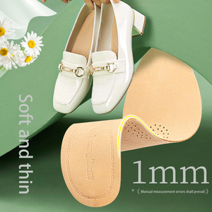 Vente en gros de semelles de sport et de confort en peau de mouton véritable Inserts de chaussures en <span class=keywords><strong>cuir</strong></span> fin pour éviter le meulage des <span class=keywords><strong>pieds</strong></span> quantité minimale de commande blister 1 paire - Product Image 4