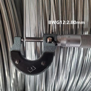 Fil d'acier galvanisé, revêtement en zinc, pour ligature, coupe, pliage, BWG18 BWG16 BWG14 BWG12 BWG10 BWG8 - Product Image 3