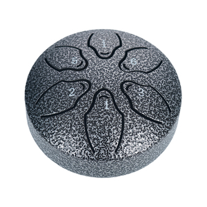 Tambours à langue en acier, carillon de pluie, instruments de percussion musicaux, 3 pouces, 6 notes, instruments pour le yoga, la méditation, cadeaux uniques, tambours portables - Product Image 5