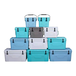 OEM wholesale High Quality Rotomolded water proof Ice cool Box Camping Cooler Box/Fish Cool Box