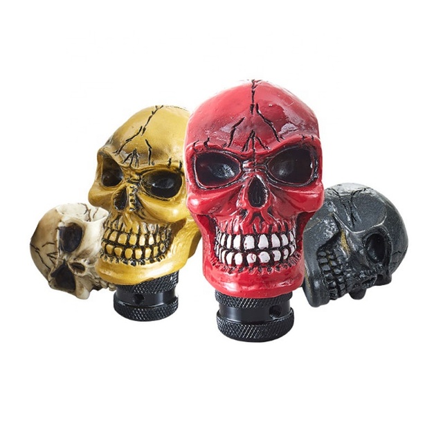 Hot Sale Factory Price Car Auto Skull Head Gear Shift Knob