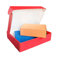 Boîte d'expédition en carton ondulé personnalisée et unique pour l'emballage de bougies, boîtes cadeaux pliables recyclables avec logo