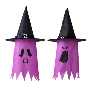 Glowing Luminous Halloween Đảng trang trí phù thủy <span class=keywords><strong>hat</strong></span> đèn <span class=keywords><strong>LED</strong></span> cho trẻ em Đảng ngoài trời trang trí nội thất cây treo trang trí Wizard <span class=keywords><strong>hat</strong></span> - Product Image 6