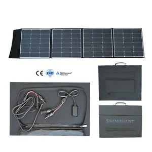 Vinh Quang Năng Lượng Mặt Trời Xách Tay 100W 20V Sunpower Có Thể Gập Lại Năng Lượng Mặt Trời Bảng Điều Khiển Cho Cắm Trại Trạm Điện Pin Điện Thoại Di Động Sạc Điện Bankpop