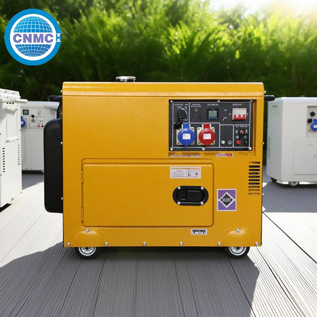 Compact Silent Diesel Generator Set 3kW 10kVA 15kVA 20kW Portable Power Generator 110V 220V 380V Factory Direct Supply