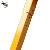 Imkerei-Werkzeuge 2mm Dicke Höhenverstellbarer Modularer Metall-Bienenstockständer für Unebenen Boden