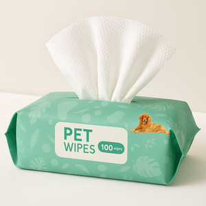 Lingettes domestiques jetables en coton viscose Vietnam OEM 15cm x 20cm pour animaux domestiques fabriquées au Vietnam - Product Image 6