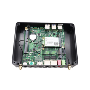 2025新しいIntel Pentium N3700アルミ合金ファンレス冷却ミニPC <span class=keywords><strong>Windows</strong></span> 10工場直送コンピュータVESAマウント産業用 - Product Image 4