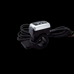 36V 48V 106DX Accélérateur au pouce pour vélo électrique <span class=keywords><strong>Scooter</strong></span> avec interrupteur Statut de la batterie Poignée d'accélérateur au doigt - Product Image 6