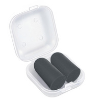 Bouchons d'oreilles personnalisés pour l'atténuation du bruit, en mousse noire