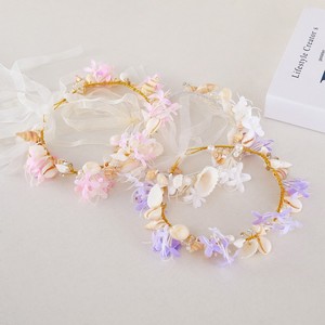 Couronnes de mariée élégantes en dentelle avec papillons, dernières créations, nouveaux styles, bandeaux <span class=keywords><strong>pour</strong></span> filles d'honneur - Product Image 6