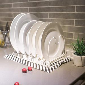 Organizador de ollas de cocina ajustable, estante de tapa de olla, soporte ajustable para sartén y tapa, 10 compartimentos - Product Image 2