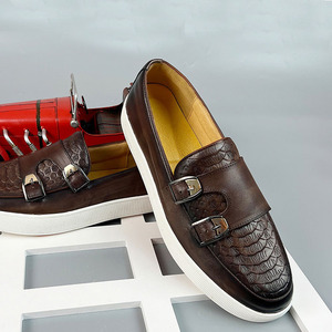 Suelas para Zapatos Mocasines de Cuero Genuino para Hombre, Zapatos Oxford Casuales de Moda para Negocios, Zapatos de Boda - Product Image 6
