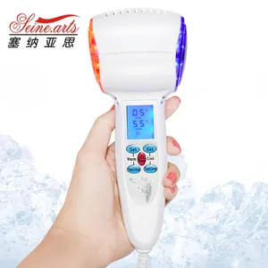 Handheld Hot & Cold Facial Hammer Massager Multifunctional Beauty Device Wrinkle Removal Skin Tighten Face Made in China(LW-057)