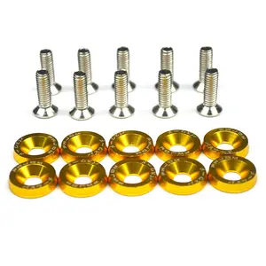 Stainless steel 304 M6x20 JDM Headlights Bumpers Fender Washers Manufacturer Kit Bolt Screw Engine for decoration