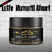 Résine de Shilajit de Qualité Alimentaire Authentique de l'Himalaya, Minéral, en Bouteille de Verre, Contenant en Plastique, Bidon, Extraction Liquide-Solide, Plantation
