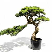 Plante artificielle réaliste, bonsaï écologique, arbre décoratif artificiel, plante verte artificielle pour chambre à coucher, salon, mariage
