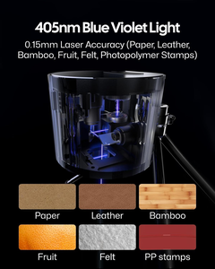 Grabador Láser Portátil <span class=keywords><strong>LaserPecker</strong></span> <span class=keywords><strong>Pro</strong></span> para Manualidades, Mini Máquina de Grabado de Escritorio y Portátil para Madera y Cuero - Product Image 4