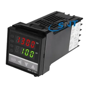 일본 RKC 디지털 REX-C100 REX-C400 REX-C700 온도 컨트롤러 0 ~ 400 도 + K 센서 + 25A