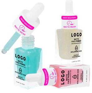 Prebase de Maquillaje Facial Profesional de 20 ml, 3 Colores, Mate, Sin Aceite, Mineral, Antiarrugas, Minimiza Poros, para Mujeres, Todo Tipo de Piel, Marca Privada - Product Image 3
