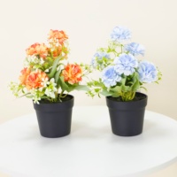 Fleurs de Rose Artificielles Bonsaï Fleur Artificielle en Pot Ornement Intérieur Créatif Fleurs et Plantes Artificielles en Pot