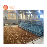 100% Polyester anti-dérapant mur à mur Sejadah Couverture Moquette Tapis