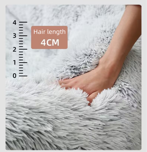 Ecológico redondo lavable donut perro gato mascota sofá <span class=keywords><strong>cama</strong></span> cubierta mascota cojín <span class=keywords><strong>nido</strong></span> de lujo para perros gatos fieltro <span class=keywords><strong>nido</strong></span> para mascotas - Product Image 5