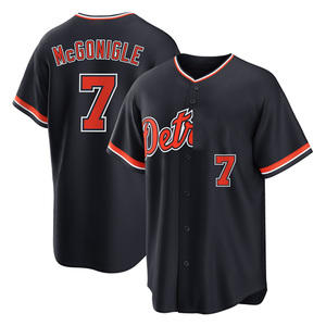 Vente flash - Maillot de baseball pour hommes 35 Verlander 29 Skubal 7 Kevin McGonigle - Vêtements de sport de haute qualité - Vente en gros de chemises de sport - Product Image 4