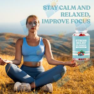 Gummies anti-stress SUNI OEM/ODM en marque privée, favorisant la relaxation, extrait de safran, améliorant le sommeil - Product Image 6