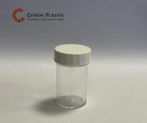 Venta al por Mayor de Frascos de Almacenamiento de Plástico Transparente de 30 ml con Tapas Herméticas a Prueba de Fugas, Contenedores de Muestras para Cosméticos, Viajes, Manualidades, en Paquetes - Product Image 1