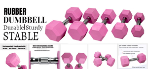 Bán buôn phòng tập thể dục thiết bị tập thể dục 5-100 pounds hình lục giác thép quả tạ đặt cho cơ thể tập thể dục - Product Image 6