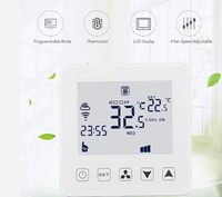 Termostat Pemanas Lantai Wi-Fi HY08-1WE untuk Pekerjaan Listrik, Bekerja dengan Alexa Yandex, Hemat Energi, Rumah Pintar