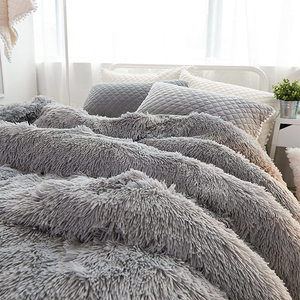 Chăn Mùa Đông Ấm Áp Dày Hiện Đại Chăn Lông Cừu Nhung Lông PV 100% Polyester Chăn Cỡ Lớn - Product Image 2