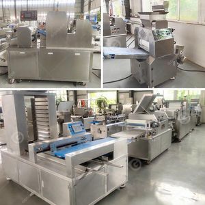 Pizza Base Industrial Ligne De Production De Pizzas Topping <b>Machine</b> <b>Maker</b> Processing Line - Product Image 2