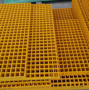 Lembaran Lantai Luar Ruangan dari Proses Pultrusi FRP Fiberglass Ringan untuk Pijakan Jalan - Product Image 2