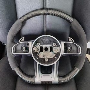 Volant sport en fibre de carbone pour Mercedes Benz C63 E53 E63 S63 S65 CLA45 CLS55 CLS63 SLC43 SLK55 <span class=keywords><strong>AMG</strong></span> Volant - Product Image 6