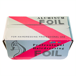Papier aluminium argenté gaufré de haute qualité pour mèches avec prix de gros - Product Image 4