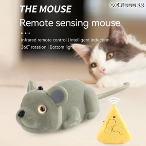 Trẻ Em Trong Nhà Trò Chơi Đa Chức Năng Hồng Ngoại Điều Khiển Từ Xa Đi Bộ Điện Tử <span class=keywords><strong>Robot</strong></span> Động Vật RC Không Dây Chuột Nhỏ Mô Phỏng Đồ Chơi - Product Image 2