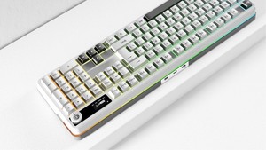 Oem ODM không dây 104-Key chơi game cơ khí USB Type-C máy tính xách tay/Máy tính để bàn Tương thích bán buôn Tiếng Anh nhựa LED Backlit sử dụng - Product Image 2
