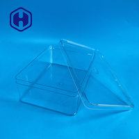 Boîtes d'emballage alimentaire en plastique jetables rectangulaires de grande taille, recyclables, pour chocolat, nouilles, hamburgers, pizzas - Vente en gros