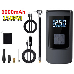 Mô Hình 3 Xách Tay Điện Máy Bơm Không Khí Lốp Inflator <span class=keywords><strong>C</strong></span>ó Thể Sạ<span class=keywords><strong>c</strong></span> Lại Powerbank Cho Xe Xe Đạp Động <span class=keywords><strong>C</strong></span>ơ (Không Dây Loại <span class=keywords><strong>C</strong></span> <span class=keywords><strong>C</strong></span>áp) Cho BMW - Product Image 1