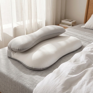 Cross-border New Cooling Space Memory <b>Foam</b> Pillow Insert High-resilience Cervical-care Cloud-wing Alien-<b>shaped</b> Home Use Pillow - Product Image 5