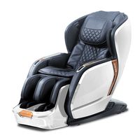 Zhouqi luxe zéro gravité fauteuil de Massage inclinable nouveau modèle chauffage électrique pétrissage prix moins cher cuir pour corps pied