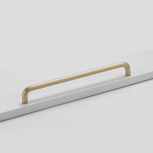Stainless Steel Black round Cabinet Handle Easy Installation <b>for</b> Kitchen New Explosion-Product in Drawer Hardware - Product Image 3