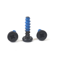 Sekrup Patch Nylon Desain Baru Baja Karbon Kepala Datar Kepala Silang Sekrup Self-tapping Anti Longgar