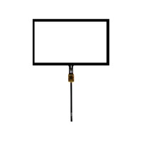 Écran tactile capacitif de 10,1 pouces, multi-touch, résolution 1024x600, montage encastré pour la navigation automobile, industriel