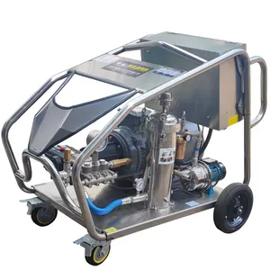 35KW 500bar big power electric industrial high pressure washer oil concrete clean factory equipment ship wash high pressure wash