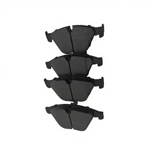 New Front Ceramic Brake <strong>Pads</strong> D1061 34112339270 Center Road for 5 Series E60/E61 6 Series E63/E64 2003-2010 Ultra Quiet Low Dust - Product Image 2