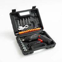 Vente chaude 47 pièces pliable 3.6V Mini batterie au lithium portable ensemble tournevis électrique